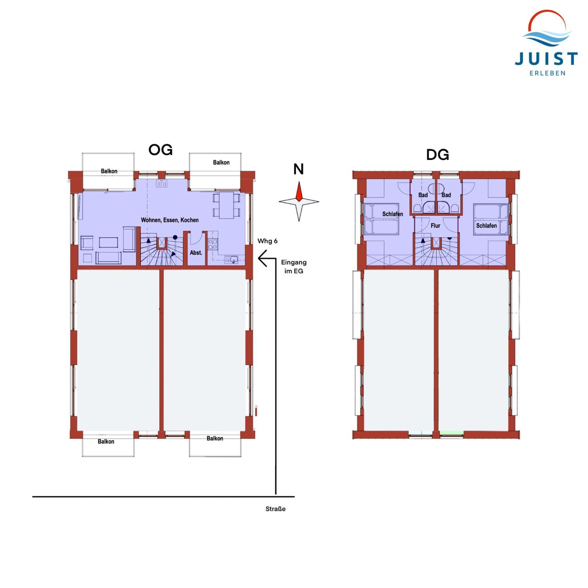 Haus Treibgut 236 - Wohnung 6 Juist Zewnętrze zdjęcie
